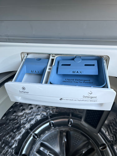 Second hand Samsung 13kg Activ DualWash Top Load Washing Machine WA13M8700GW - Second Hand Appliances Geebung